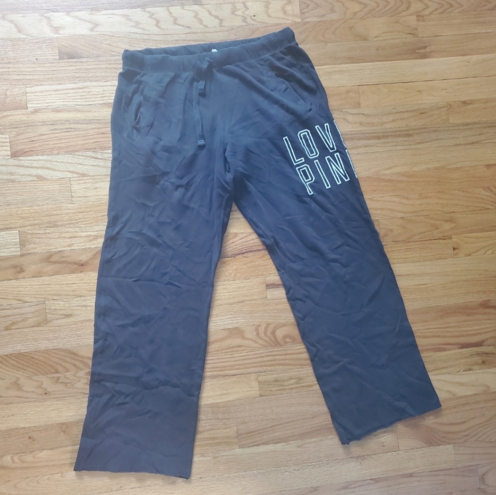 Pink Black Boyfriend Pants